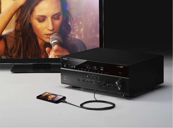 新款上市：RX-V677，利来w667.2声道数码家庭影院收音扩音机 