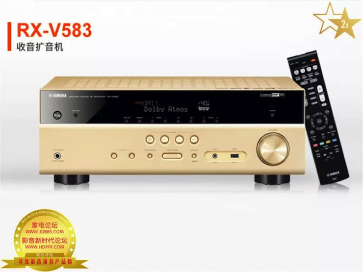 获奖信息：家电论坛与HD199论坛联手打造：2017-2018年度影音推荐产品奖